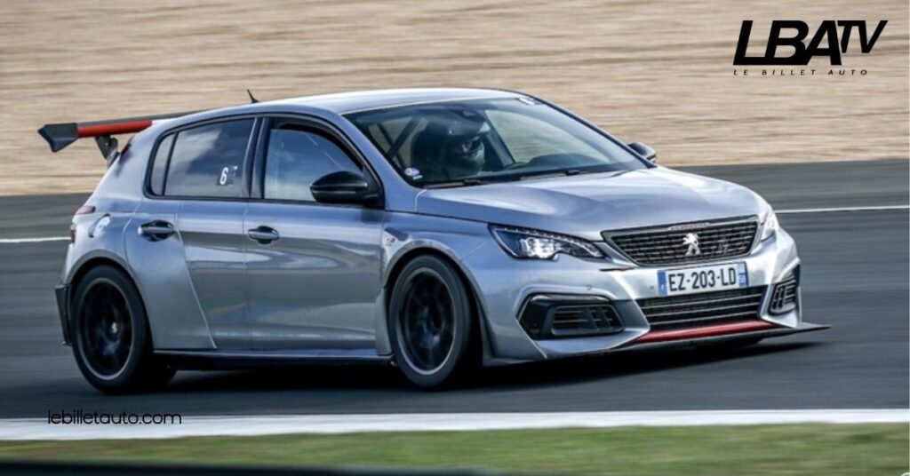 Aperçu de la Peugeot 308 RC