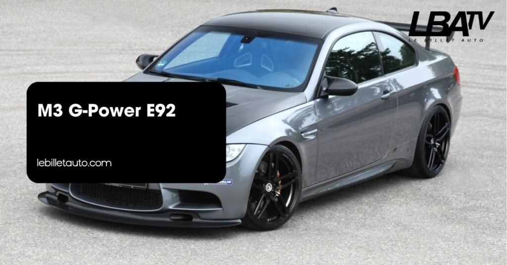 M3 G Power E92