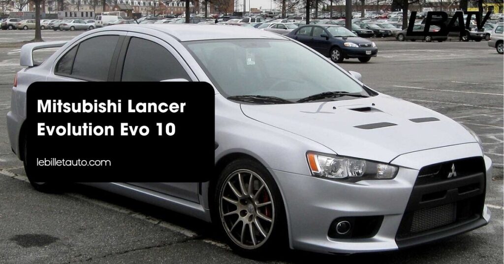 Mitsubishi Lancer Evolution Evo 10